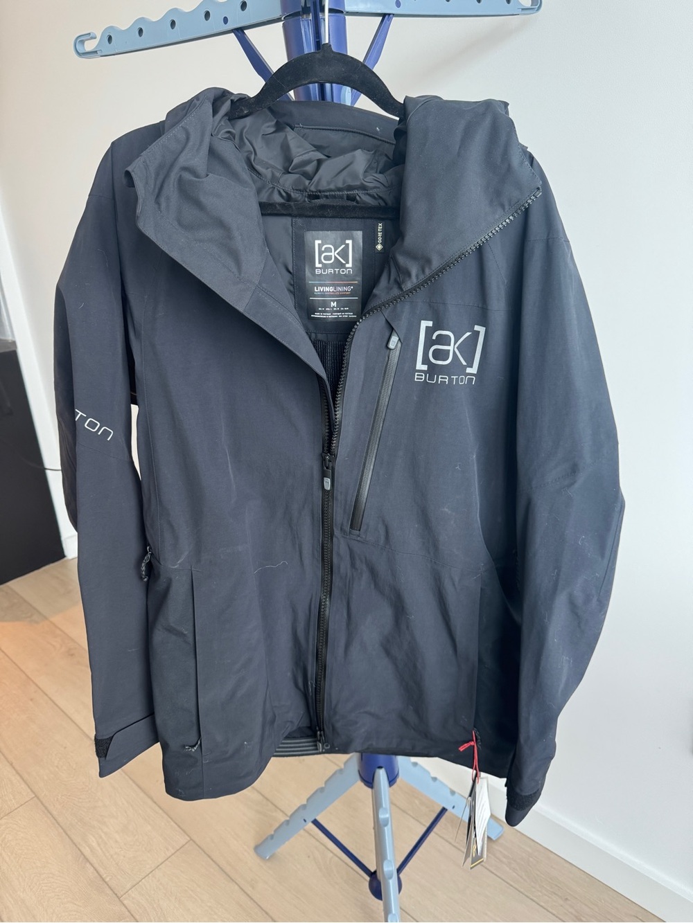 Burton GORE-TEX Black [ak] Men's Waterproof Hooded Ski Jacket